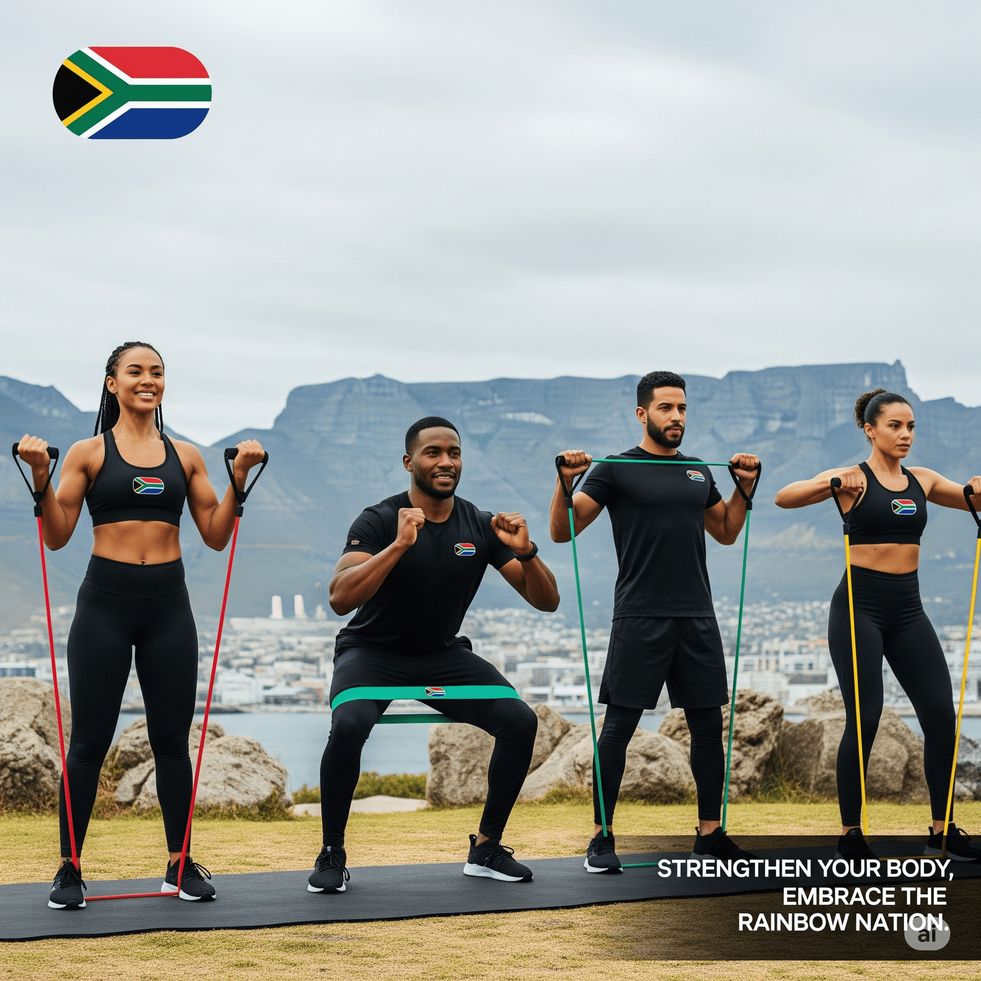 11 - Piece Premium Resistance Band Set – Full Body Workout Kit for Home, Gym & Travel – Strength, Toning & Rehab – South Africa - Behenman