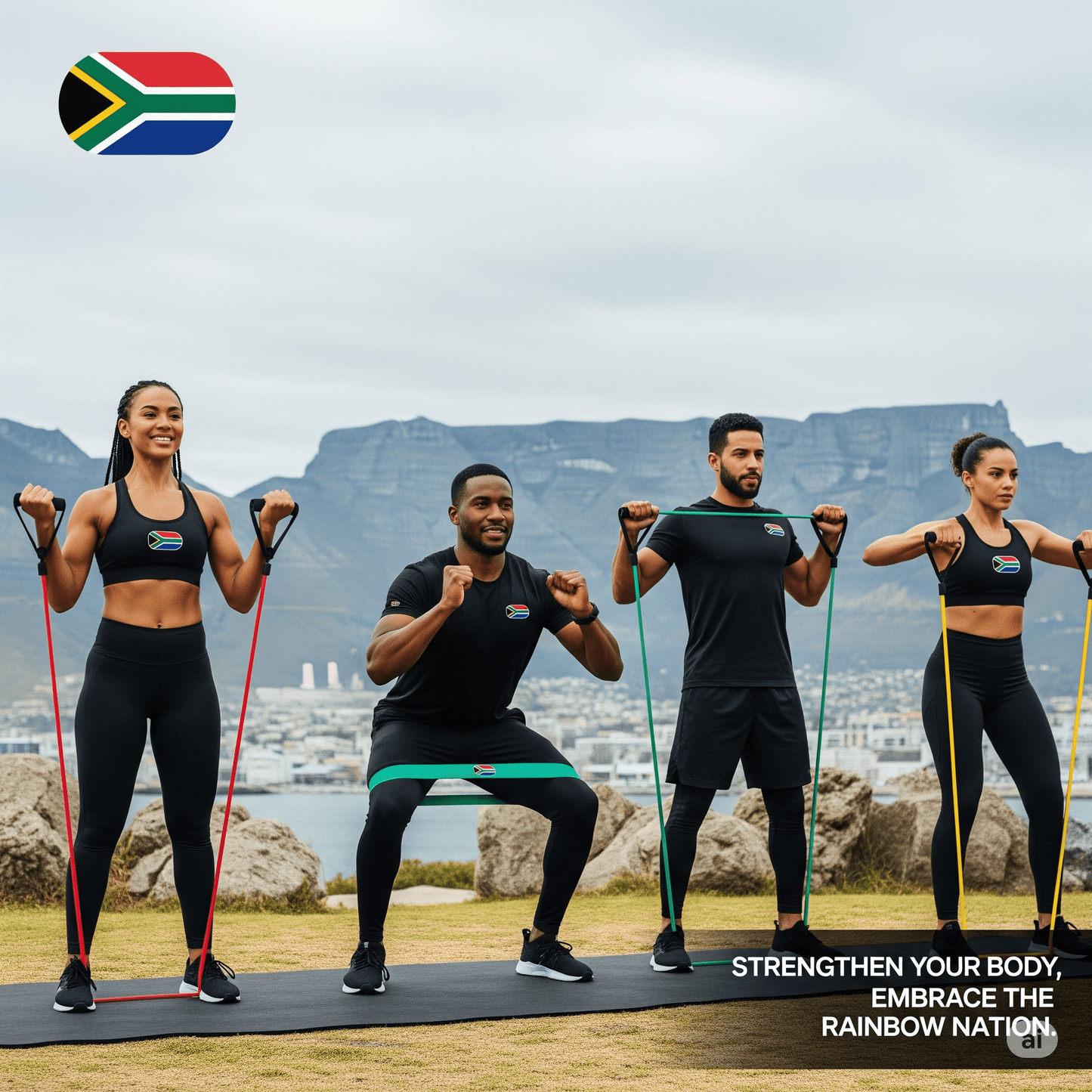 11 - Piece Premium Resistance Band Set – Full Body Workout Kit for Home, Gym & Travel – Strength, Toning & Rehab – South Africa - Behenman